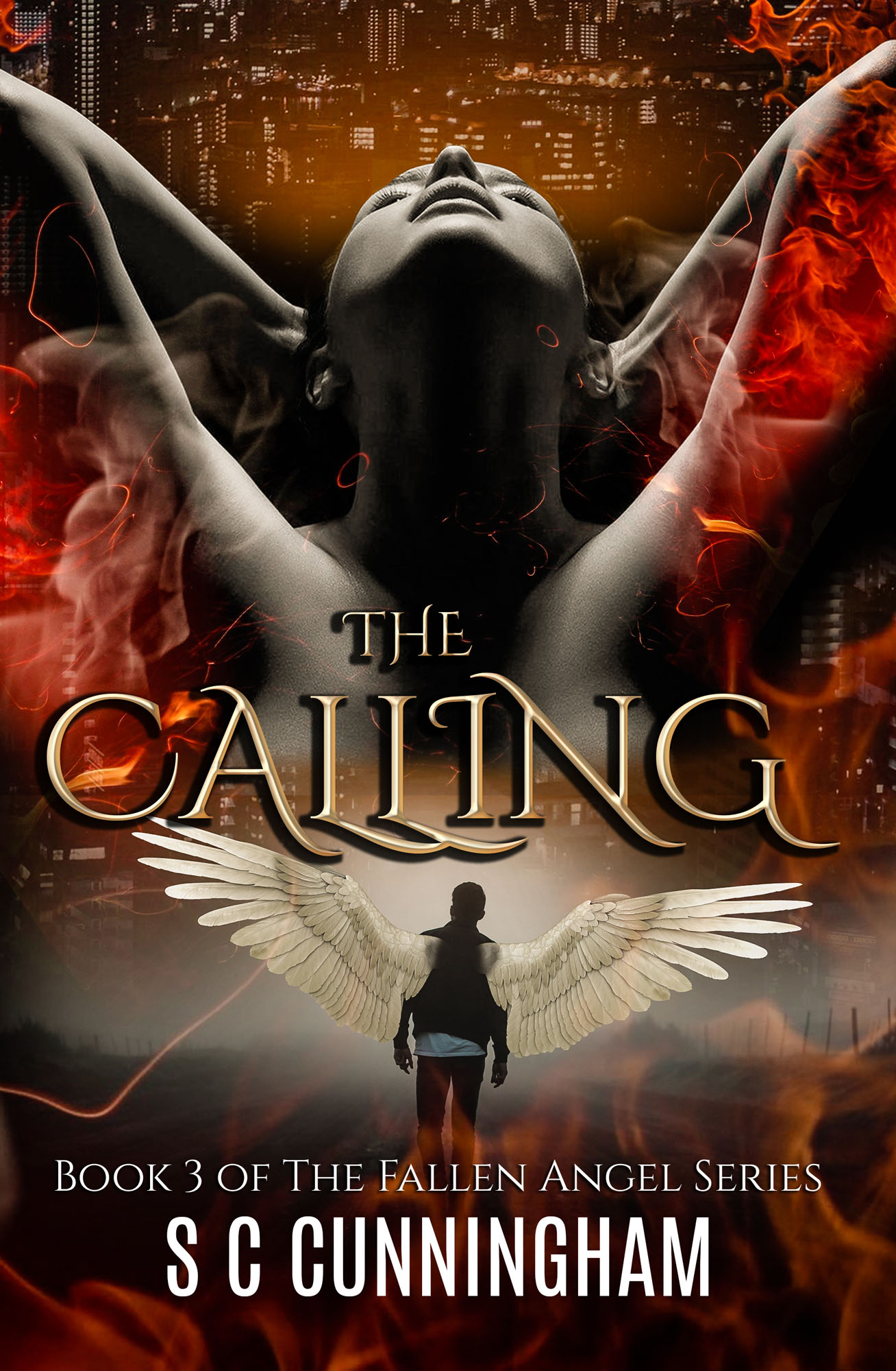 The Calling by Crime Writer S C Cunningham, a contemporary urban paranormal rom fantasy, part of The Fallen Angel Series by author SCCunningham,