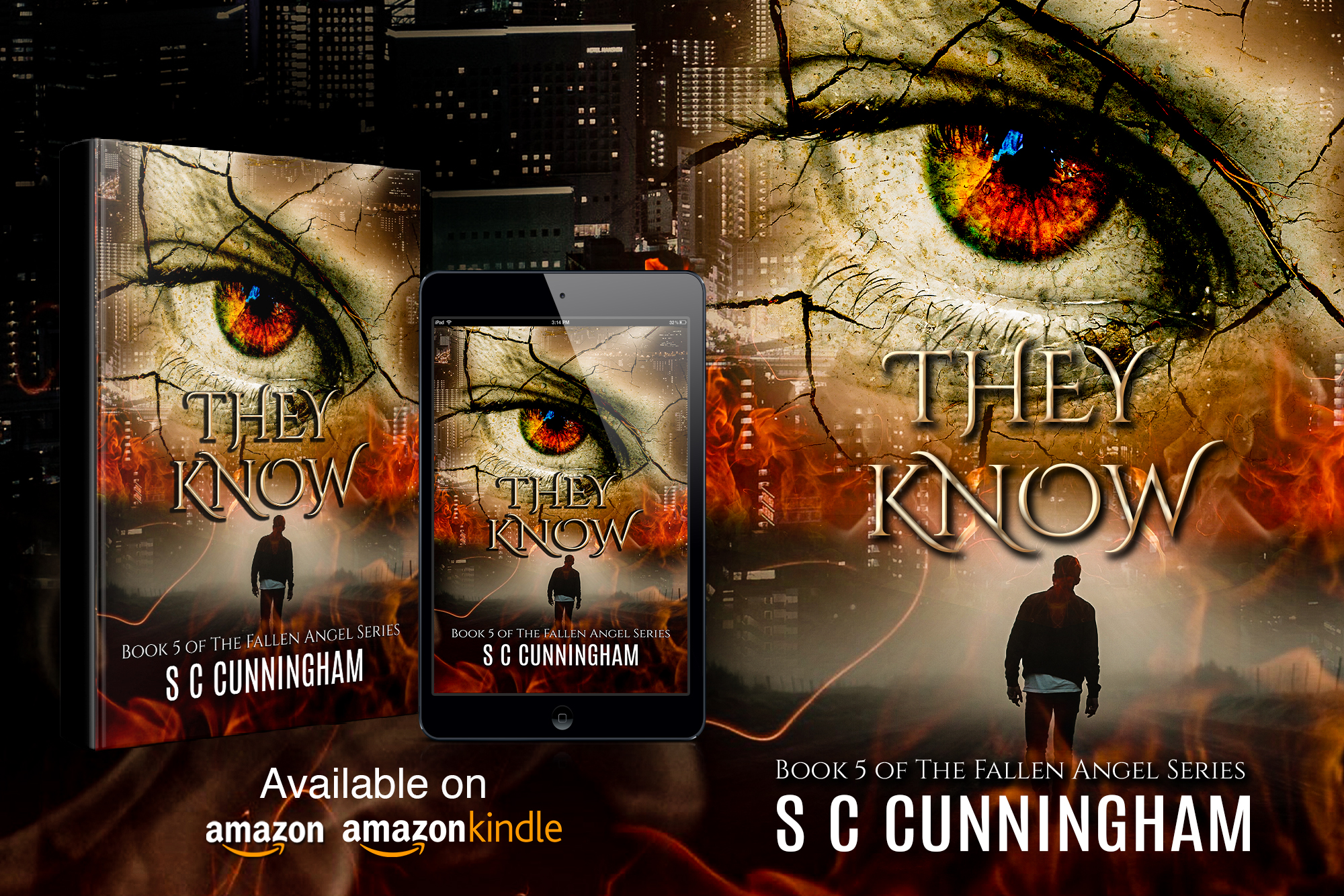 Already Dead by crime writer S C Cunningham, a contemporary urban crime paranormal rom fantasy. The Fallen Angel Series by author SCCunningham