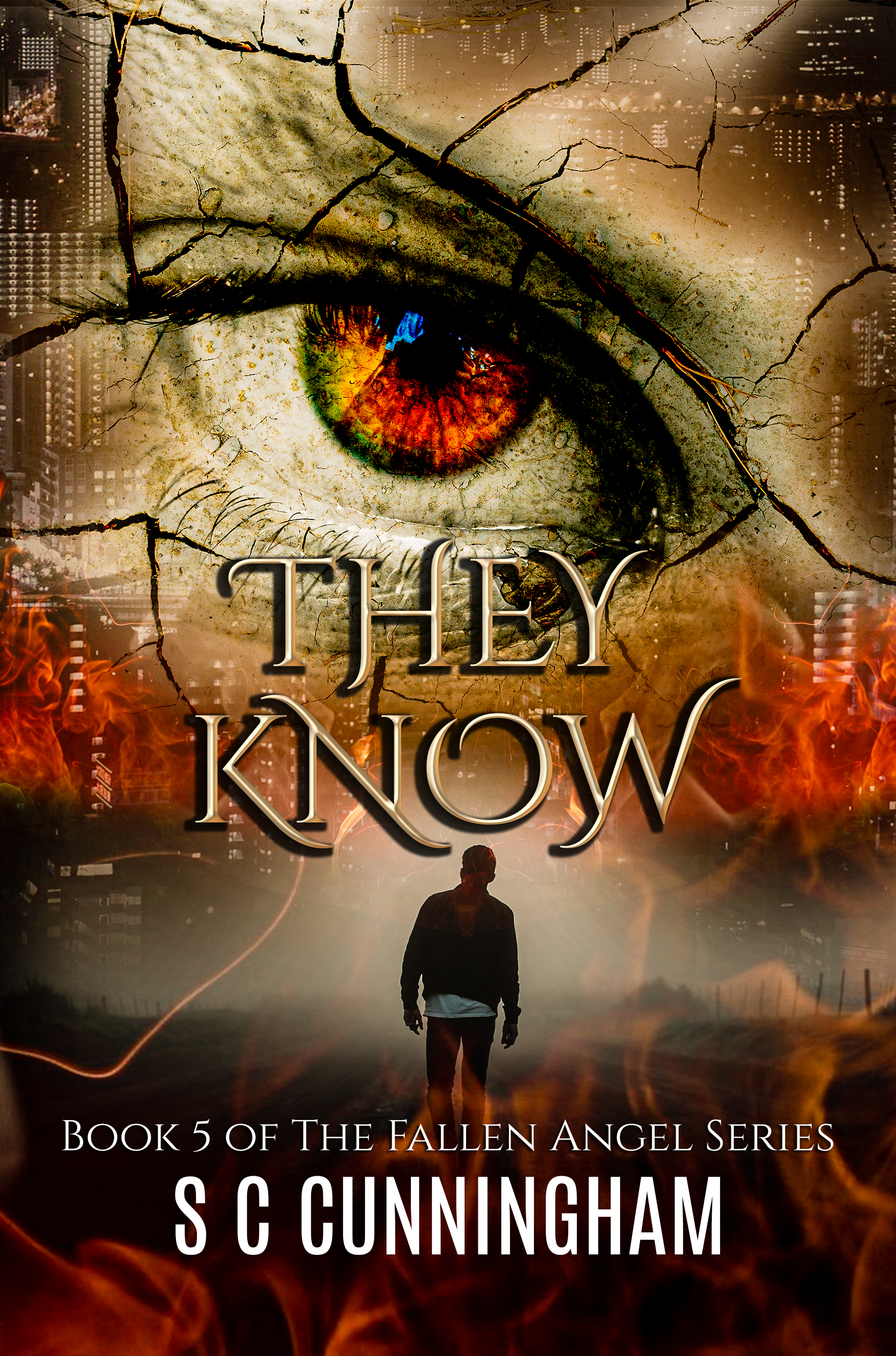 They Know by crime writer S C Cunningham, contemporary, crime, paranormal, urban fantasy, part of The Fallen Angel Series by author SCCunningham